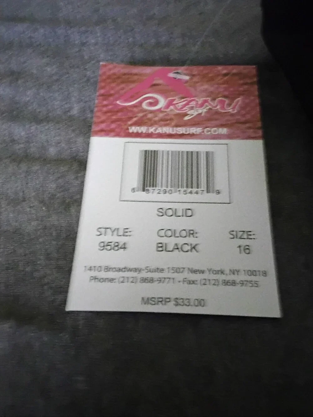 Kanu Surf new tags